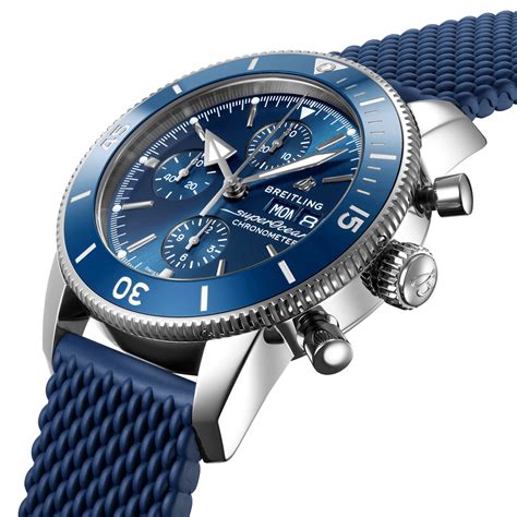 breitling superocean heritage bezel material|Breitling Superocean Heritage 44 chronograph.